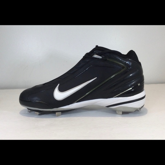 NIKE VINTAGE BLACK BASEBALL CLEAT NWOT SZ 13 - Picture 6 of 10